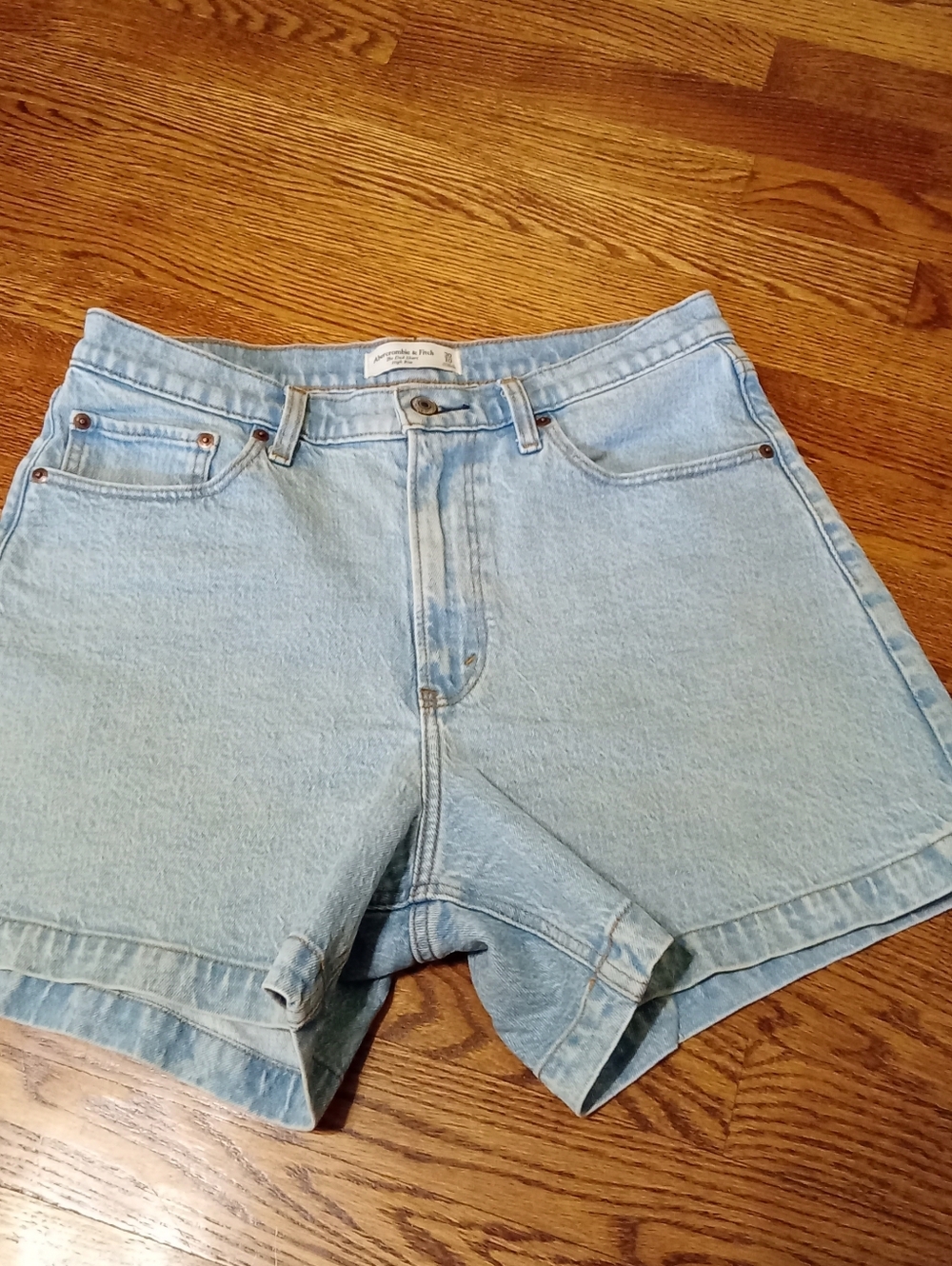 Abercrombie & Fitch Denim Shorts Light Wash 30/10